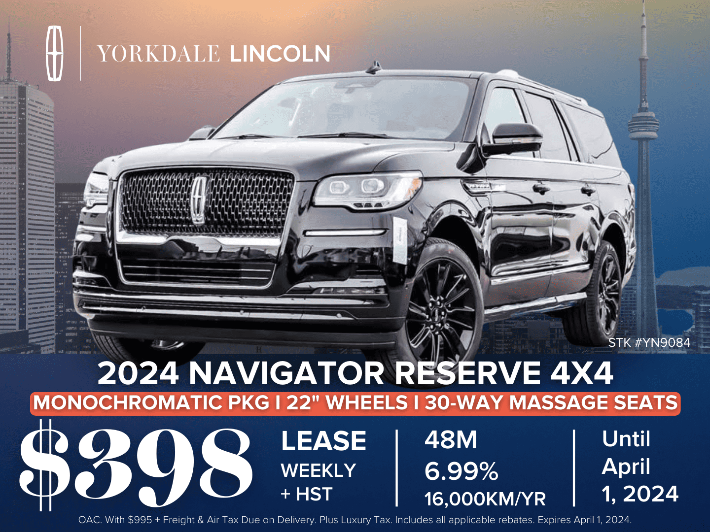 Manager's Specials Yorkdale Lincoln