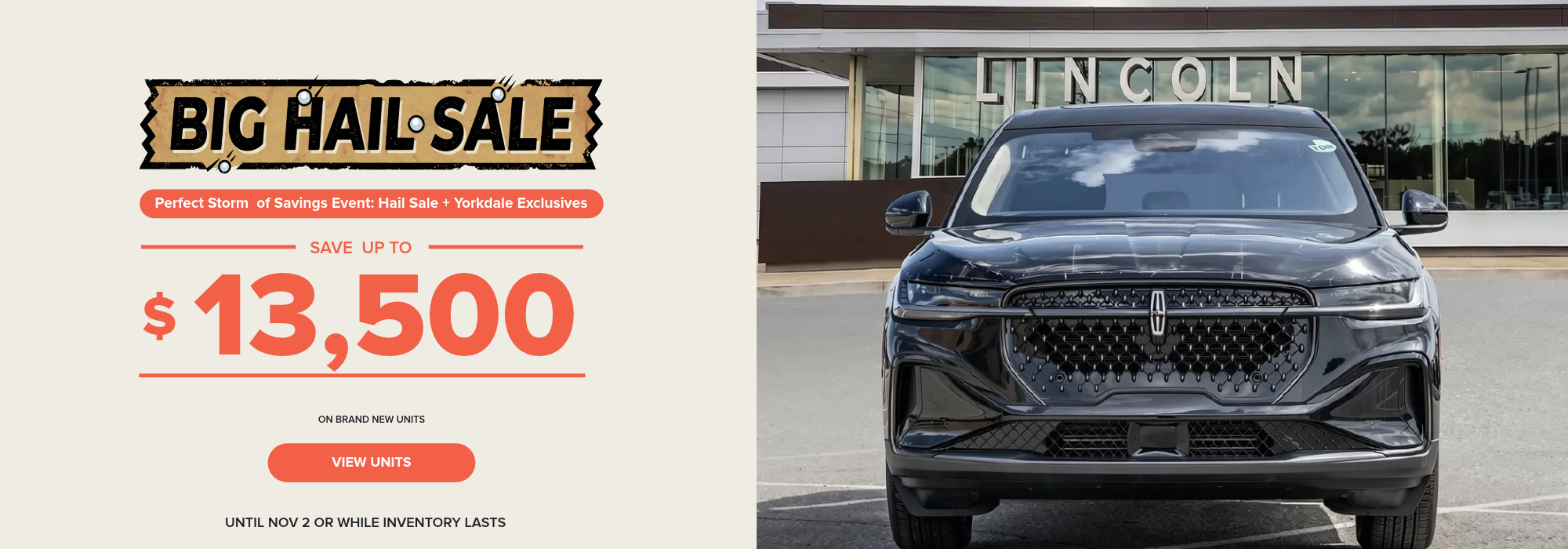 Lincoln Employee Pricing at Yorkdale Lincoln